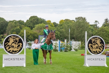 Great Scott! Michaela wins Winter B&C Final at Hickstead 